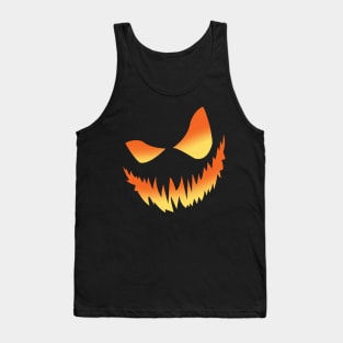 halloween Jack O' lantern Tank Top